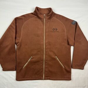 The Australian Outback Collection Mens Fleece Jacket Sz Large Made in Canada